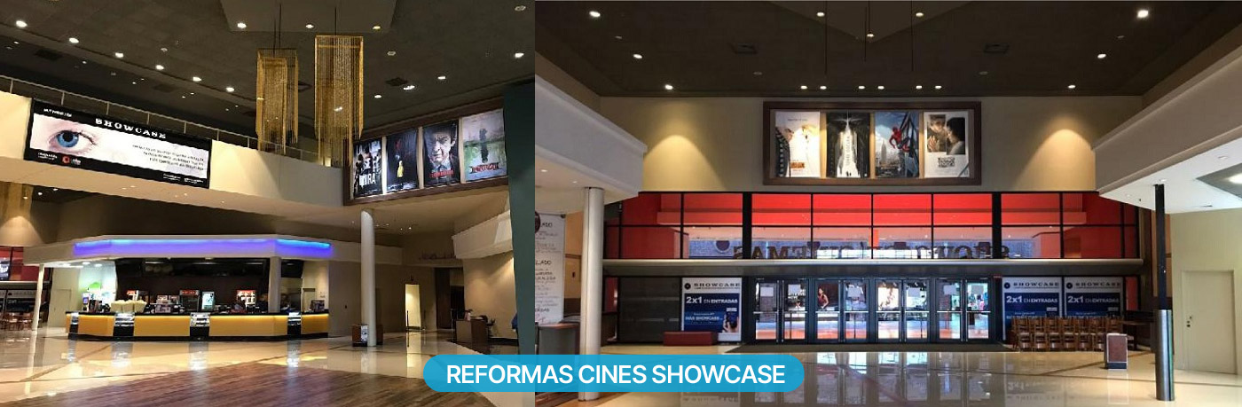 Reformas en Cines Showcase Rosario